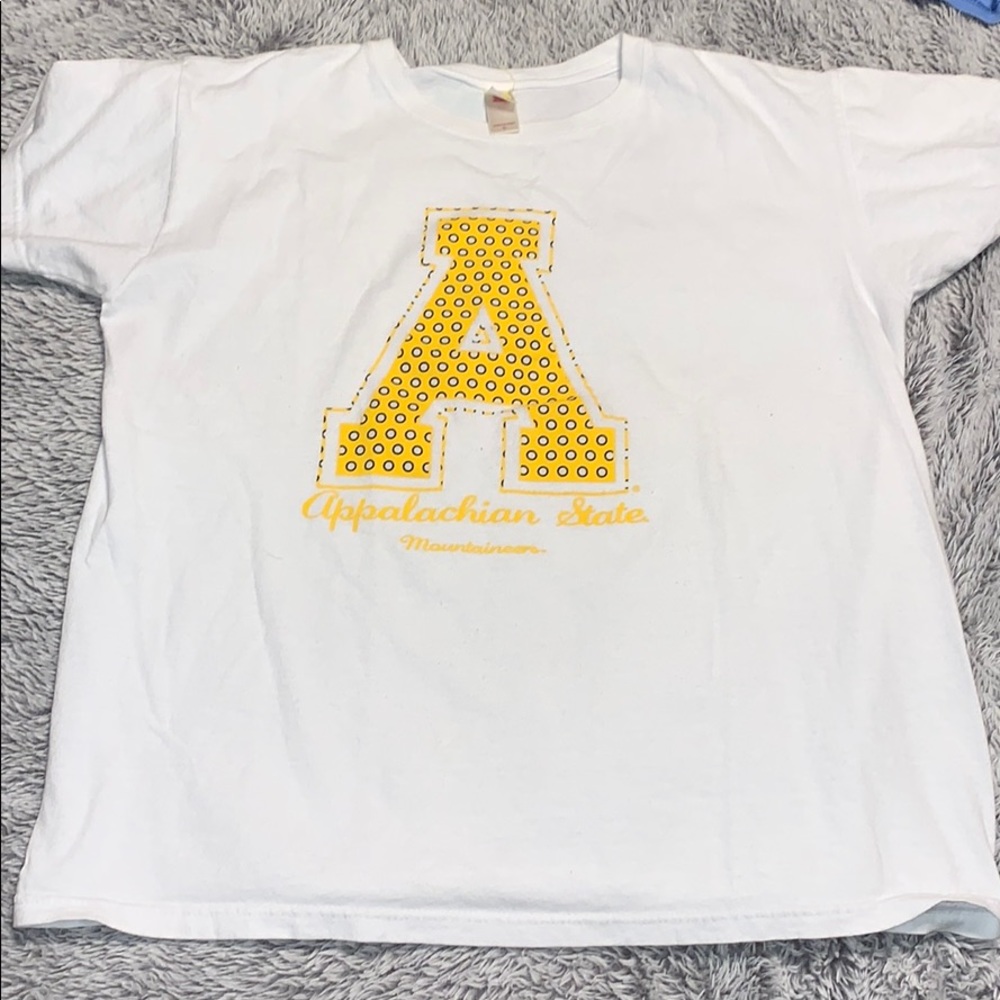 White Appalachian State Women’s Tee